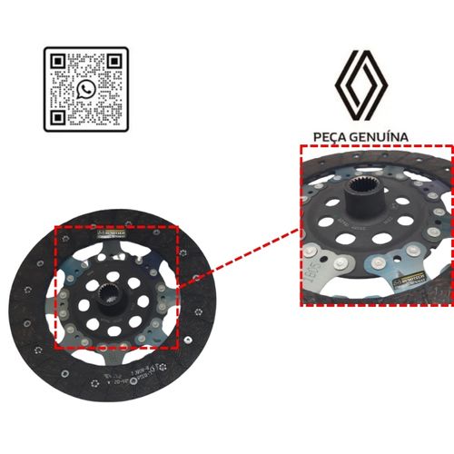 RN 86786R 302186786R KIT DE EMBREAGEM MASTER-PLATO+DISCO+ROL-2.3 16v M9T - 4